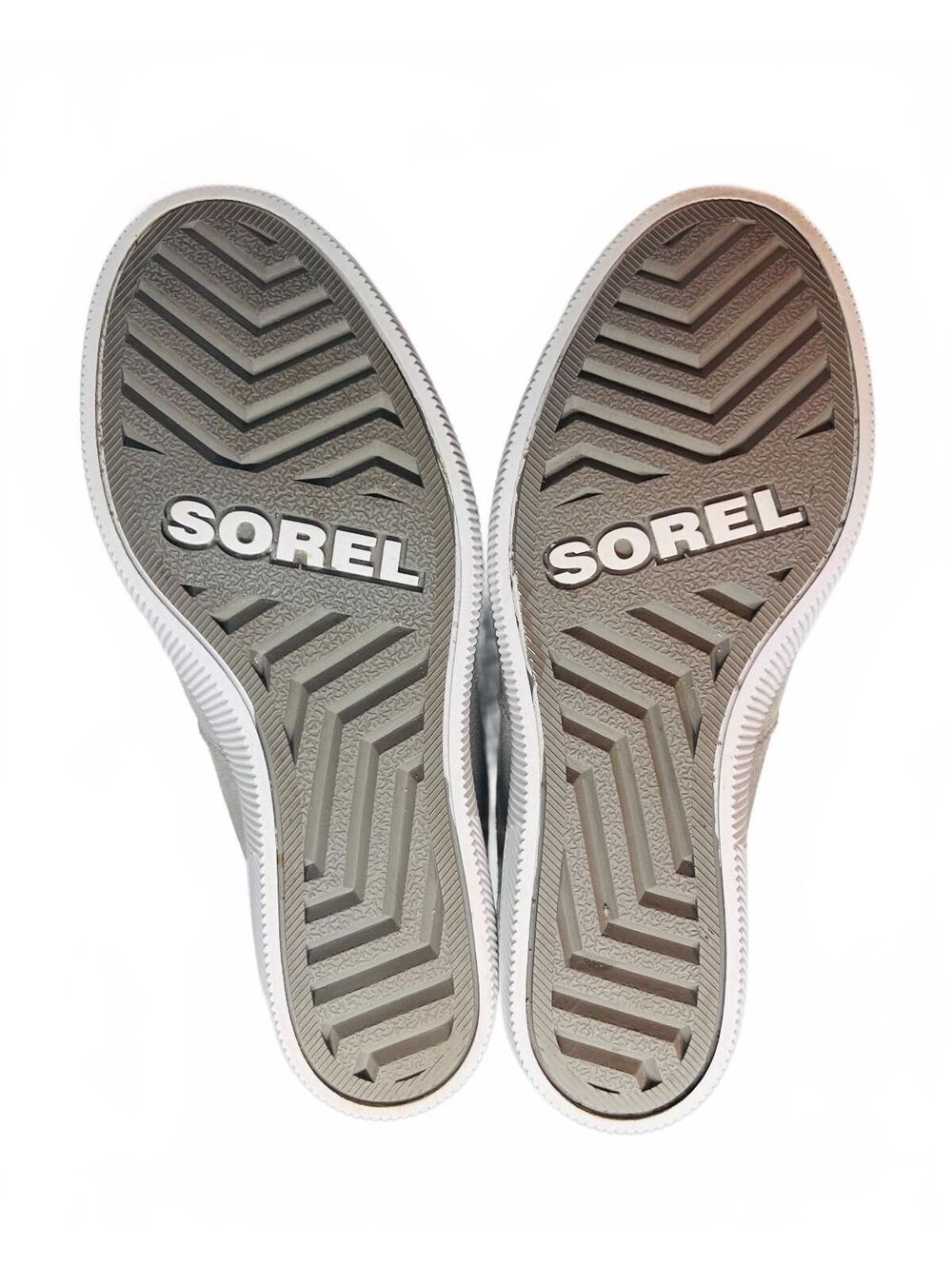 SOREL Out N About Slip-On Wedge Bootie Grey Suede Ankle Boots Women 5.5 Gorpcore - Picture 6 of 8